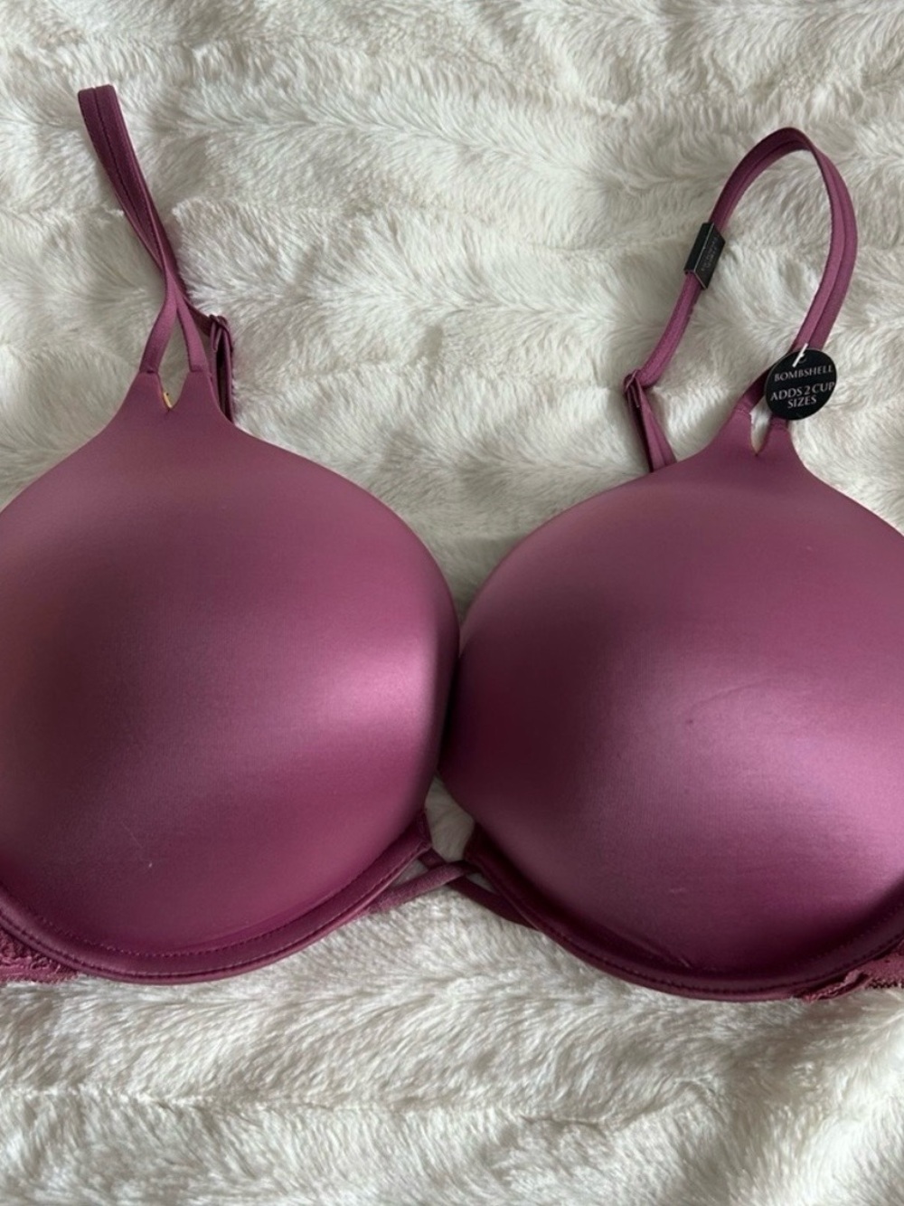 Victoria's Secret Smooth Molded Bra - Plum